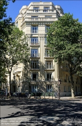 Viennaslide-05345068 Paris, 15 Rue Chardon-Lagache, Art Deco Architektur // Paris, 15 Rue Chardon-Lagache, Art Deco Architecture