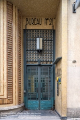 Viennaslide-05345098 Paris, Postgebäude im Art-Deco-Stil, Rue Castex - Paris, Art-Deco Post Office, Rue Castex