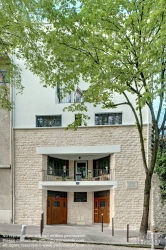 Viennaslide-05345501f Paris, Montmartre, Adolf Loos, Haus von Tristan Tzara, 1926 - Paris, Montmartre, Adolf Loos, Tristan Tzara House, 1926