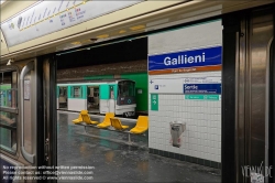 Viennaslide-05389575 Paris, Metro, Linie 3, Gallieni // Paris, Metro, Line 3, Gallieni