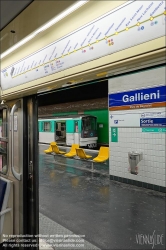 Viennaslide-05389576 Paris, Metro, Linie 3, Gallieni // Paris, Metro, Line 3, Gallieni