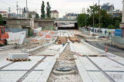 Viennaslide-05391020 Paris, Straßenbahnbaustelle in Saint-Denis - Paris, Tramway Construction in Saint-Denis