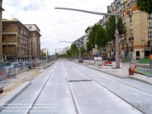 Viennaslide-05393006 Paris, Bau der Tramway Linie T3 - Paris, Construction of Modern Tramway Line T3