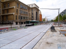 Viennaslide-05393007 Paris, Bau der Tramway Linie T3 - Paris, Construction of Modern Tramway Line T3