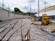 Viennaslide-05393022 Paris, Bau der Tramway Linie T3 - Paris, Construction of Modern Tramway Line T3