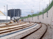 Viennaslide-05393024 Paris, Bau der Tramway Linie T3 - Paris, Construction of Modern Tramway Line T3