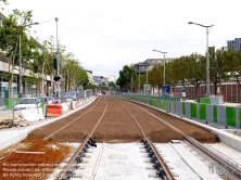 Viennaslide-05393027 Paris, Bau der Tramway Linie T3 - Paris, Construction of Modern Tramway Line T3
