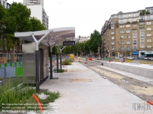 Viennaslide-05393059 Paris, Bau der Tramway Linie T3 - Paris, Construction of Modern Tramway Line T3