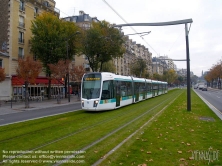 Viennaslide-05393124 Paris, moderne Tramway T3 - Paris, Modern Tramway T3