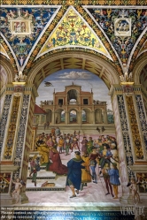 Viennaslide-06642826 Siena, Kathedrale, Piccolomini-Bibliothek