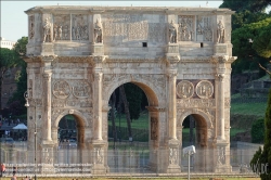 Viennaslide-06721002 Rom, Forum Romanum,  Via Triumphalis, Konstantinsbogen // Rome, Forum Romanum,  Via Triumphalis, Arco di Costantino