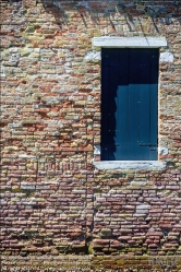 Viennaslide-06801215 Venedig, Ziegelwand - Venice, Brick Wall