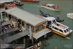 Viennaslide-06898127 Venedig, Rialto, Bootsverkehr am Canal Grande // Venice, Rialto, Boat Traffic on Canal Grande