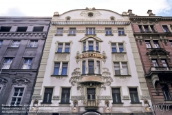Viennaslide-07110138 Prag, Hotel Central, historische Fassade - Prague, Hotel Central, Historic Facade