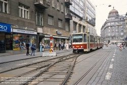 Viennaslide-07119117 Prag, Straßenbahn - Praha, Tramway