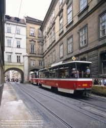 Viennaslide-07119122 Prag, Straßenbahn - Praha, Tramway