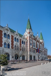 Viennaslide-07316904f Rathaus von Ujpest, Armin Hegedüs 1899 // Ujpest Town Hall, Armin Hegedüs 1899