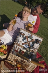 Viennaslide-72000209 Paar, Picknick - Couple doing Picnic