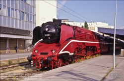 Viennaslide-77702163 Historische Dampflok DR 18.201 - Historic Steam Engine DR 18.201