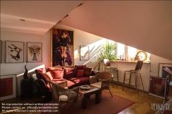 Viennaslide-78314029 Dachwohnung eines Kunstsammlers - Flat of an Art Collector