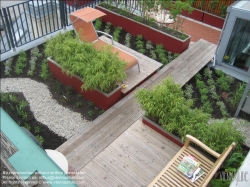 Viennaslide-78315068 Umbau einer Terrasse zum Dachgarten - Conversion of a Terrace to a Rooftop Garden