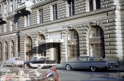 Viennaslide-00010011 Wien, Volksgartenstraße, Historische Aufnahme, 1961 // Vienna, Volksgartenstraße, Historic Photo 1961