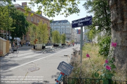 Viennaslide-00010205 Wien, Oskar-Kokoschka-Platz, autofrei anlässlich der Abschlussveranstaltung der Akademie der bildenden Künste // Vienna, car-free street Oskar-Kokoschka-Platz