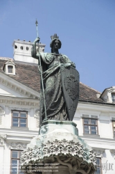 Viennaslide-00010217 Wien, Freyung, Austriabrunnen - Vienna, Freyung, Austria Fountain