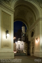 Viennaslide-00010281 Wien, Michaelerplatz, Michaelerkirche, Nacht - Vienna, Historic Center, Michaelerplatz at Night