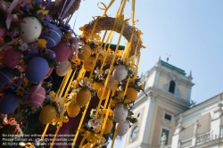 Viennaslide-00010389 Wien, Ostermarkt auf der Freyung - Vienna, Freyung, Easter Market