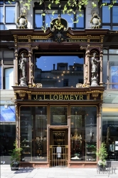 Viennaslide-00010558 Wien, Kärntner Straße, historisches Geschäftsportal Firma Lobmeyr // Vienna, Kaerntner Strasse, historic shop Lobmeyr