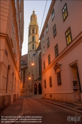 Viennaslide-00010636 Wien, Salvatorgasse, Kirche Maria am Gestade