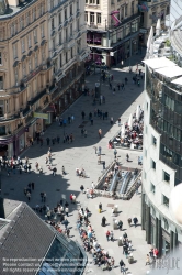 Viennaslide-00015200 Wien, Innenstadt, Blick auf den Stephansplatz