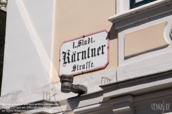 Viennaslide-00015247 Wien, Straßenschild Kärntnerstraße