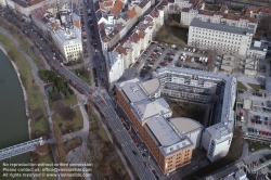 Viennaslide-00020004 Wien, Luftaufnahme Obere Donaustraße, Scholzgasse, Obere Augartenstraße - Vienna, Aerial View Obere Donaustraße, Scholzgasse, Obere Augartenstraße