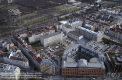 Viennaslide-00020007 Wien, Luftaufnahme Obere Donaustraße, Scholzgasse, Obere Augartenstraße - Vienna, Aerial View Obere Donaustraße, Scholzgasse, Obere Augartenstraße