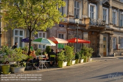 Viennaslide-00020122 Wien 2., Kleine Sperlgasse, Gastgarten