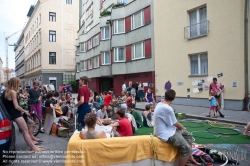 Viennaslide-00020186 Wien, Straßenfest