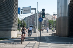 Viennaslide-00020188 Wien, Praterstern, Radweg