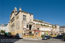 Viennaslide-00030178 Wien, Sophiensäle als Brandruine, 2009