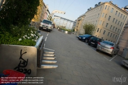 Viennaslide-00030225 Wien, zum Parkplatz umgewidmeter Spielplatz