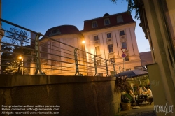 Viennaslide-00030274 Wien, Heumarkt, Gasthaus Gmoa-Keller, Gastgarten