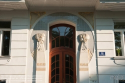 Viennaslide-00030310 Wien, Jugendstilhaus am Dannebergplatz 11