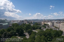 Viennaslide-00040136 Wien, Karlsplatz, Drohnenaufnahme