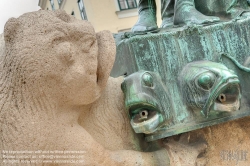 Viennaslide-00040213f Wien, Mozartbrunnen