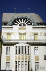 Viennaslide-00060147 Wien, Jugendstilhaus Windmühlgasse - Vienna, Art Nouveau Building Windmühlgasse