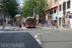 Viennaslide-00061148 Wien, Mariahilferstraße, Begegnungszone