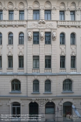 Viennaslide-00070146 Wien, Mondscheingasse, Gründerzeitfassade - Vienna, Tenement Facade