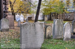 Viennaslide-00091205h Wien, Jüdischer Friedhof Seegasse - Vienna, Jewish Graveyard Seegasse