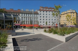 Viennaslide-00101142 Wien, Reumannplatz, Neugestaltung 2020